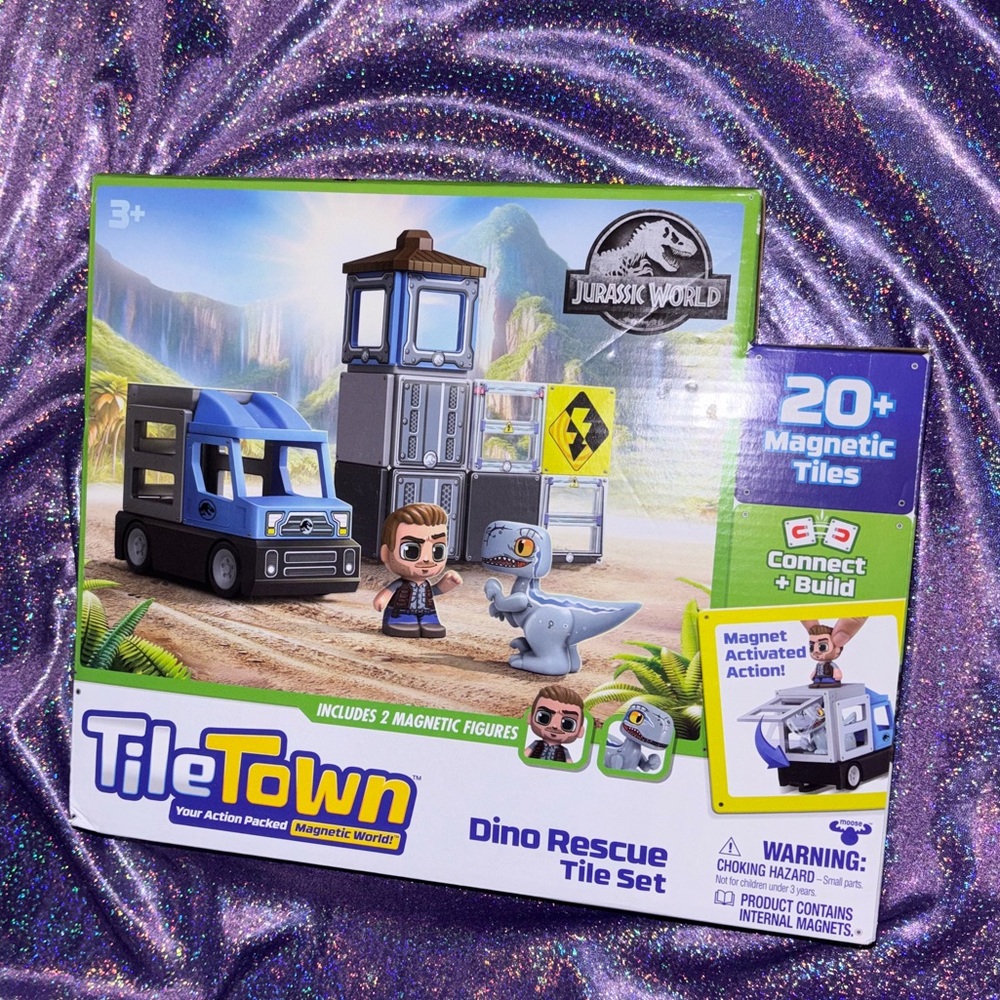 Jurassic World Dino Escape Tile Town
